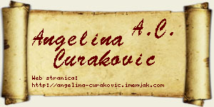 Angelina Curaković vizit kartica